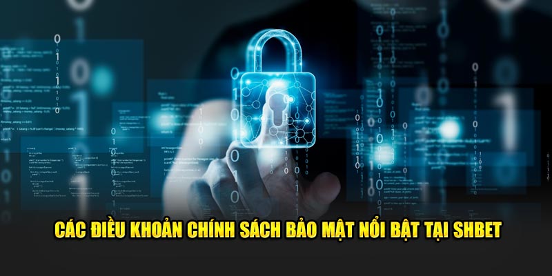Các điều khoản chính sách bảo mật nổi bật tại SHBET