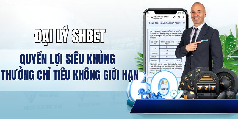 Đặc quyền vàng dành riêng cho đại lý thương hiệu SHBET