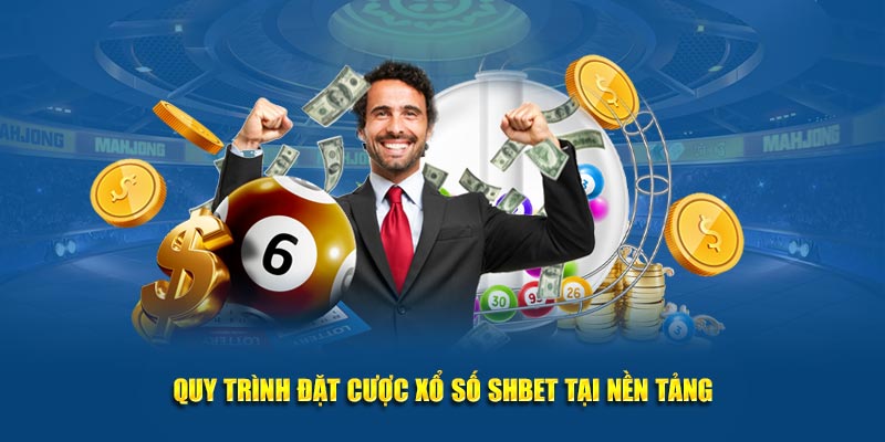 Quy trình đặt cược xổ số Shbet tại nền tảng